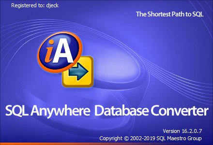 SQL Maestro ASA Database Converter 16.2.0.7