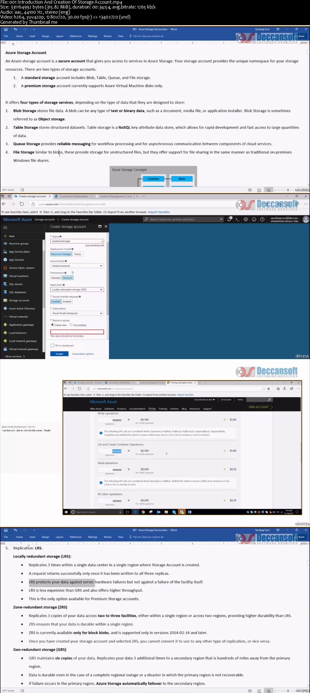 In-depth Implementation &amp; Managing of Azure Storage Service