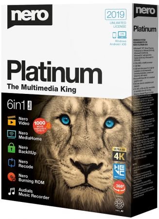 Nero Platinum 2019 Suite 20.0.07900 Multilingual