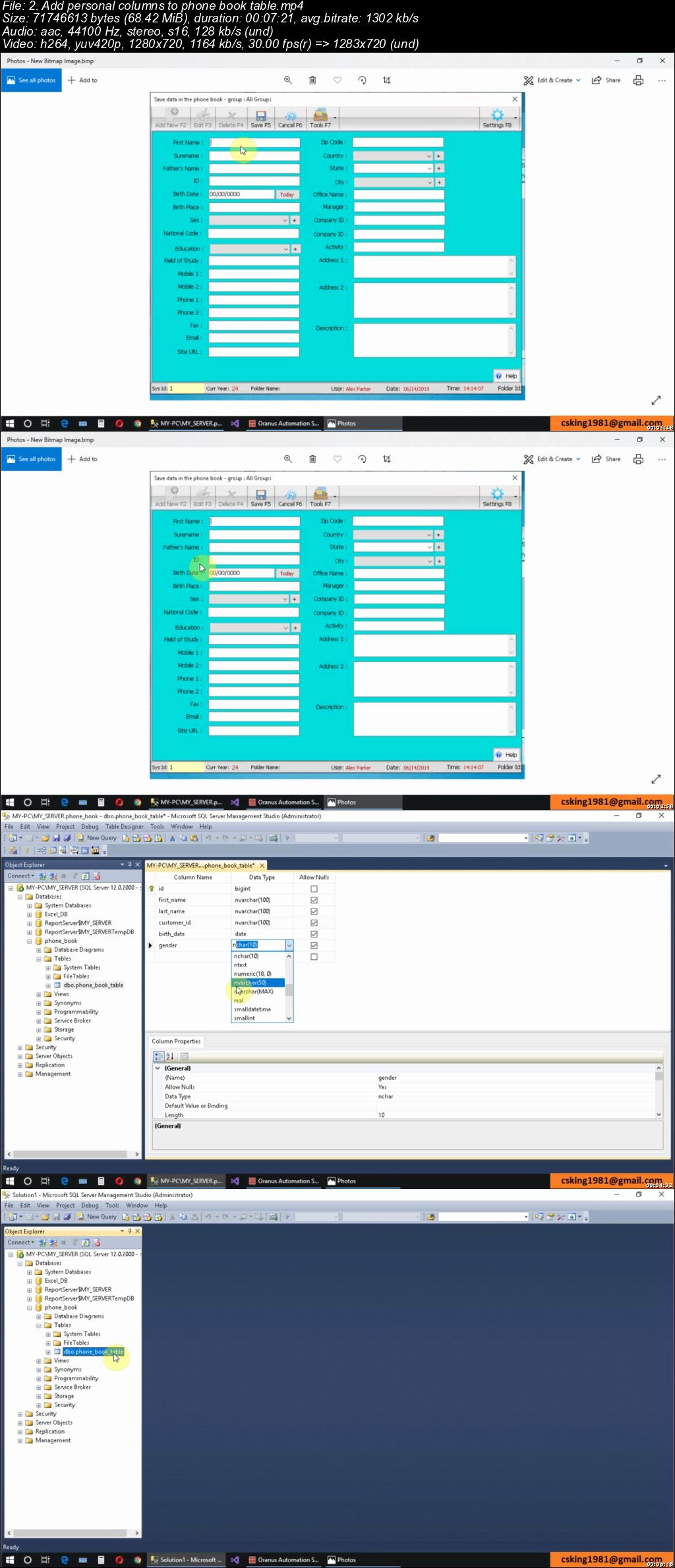 Advance SQL in C#  Search SQL Data in C# Code