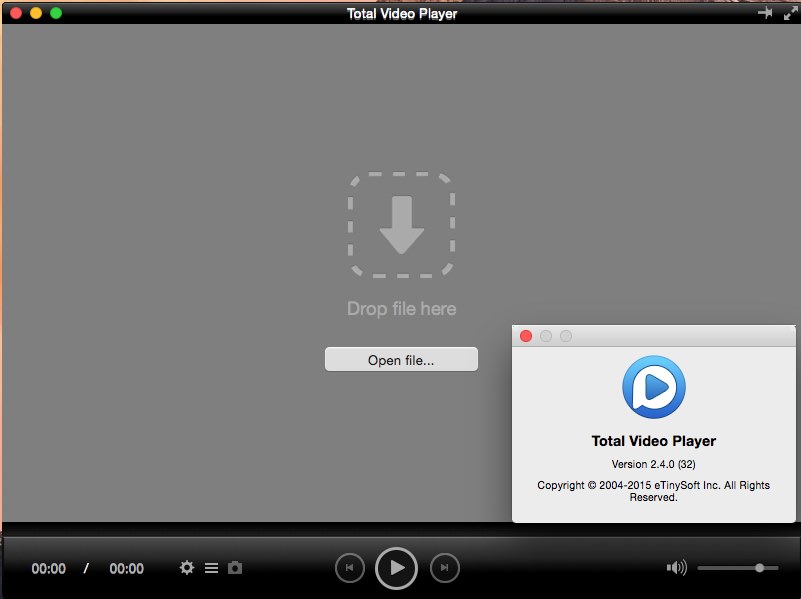 Total Video Player 2.4.0 Mac OS X