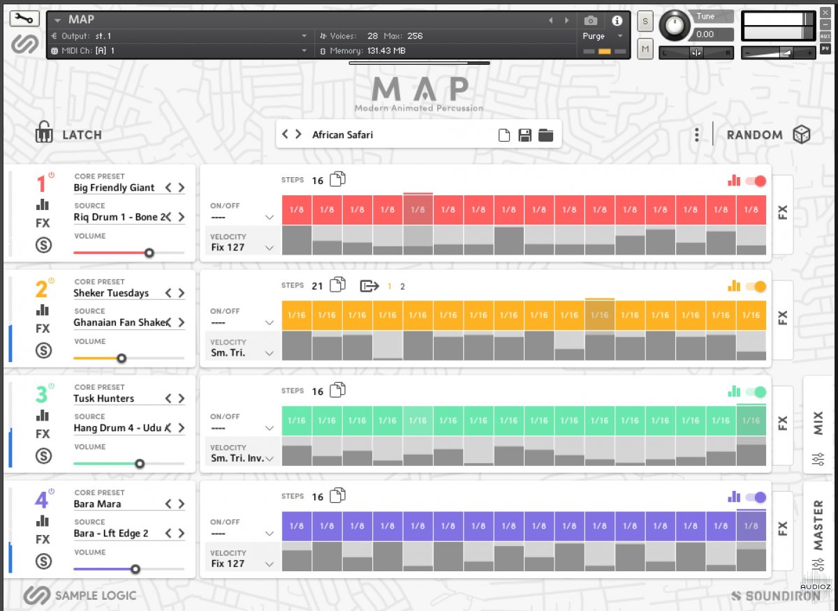 Sample Logic Modern Animated Percussion KONTAKT-DECiBEL screenshot