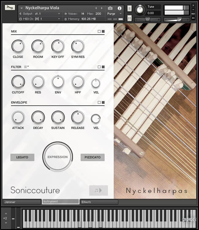 Soniccouture Nyckelharpas v1.0.0 KONTAKT-SYNTHiC4TE screenshot