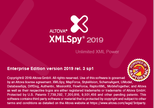 Altova MissionKit Enterprise 2019 R3 SP1