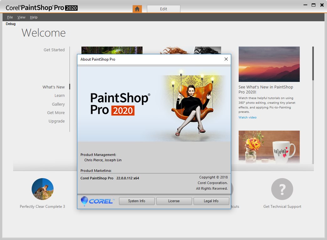 Corel PaintShop Pro 2020 v22.0.0.112 Multilingual