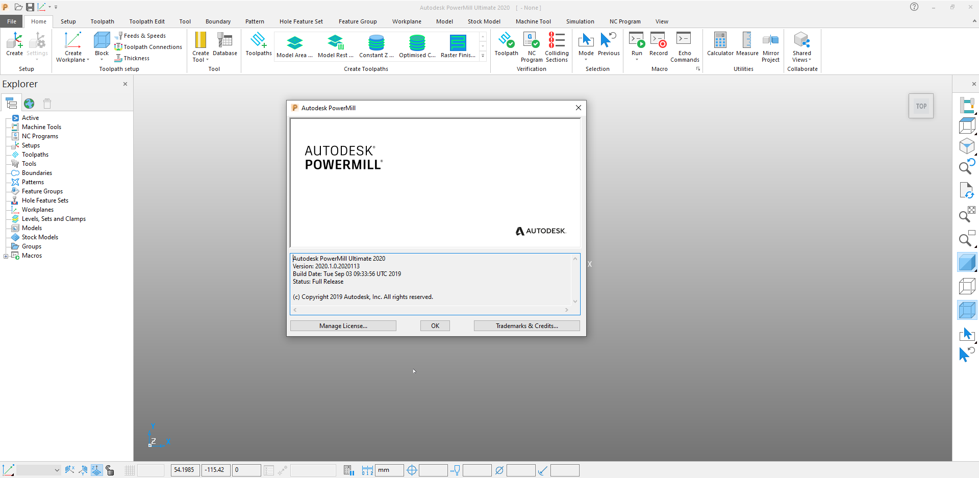 Autodesk Powermill Ultimate 2020.1 Update Only (x64)