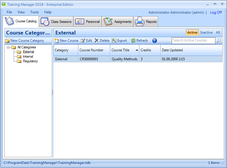 Kaizen Software Training Manager 2018 Enterprise Edition 1.0.1229.0