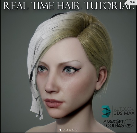 Gumroad – Real time hair tutorial by Georgian Avasilcutei