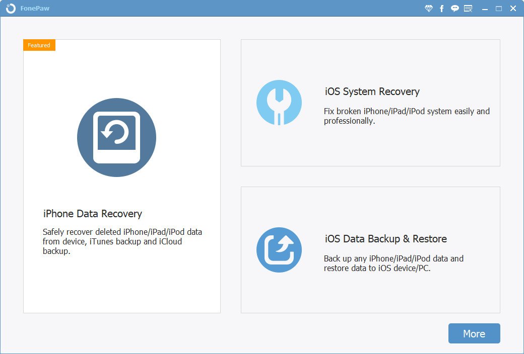 FonePaw iPhone Data Recovery 6.0.0 Multilingual