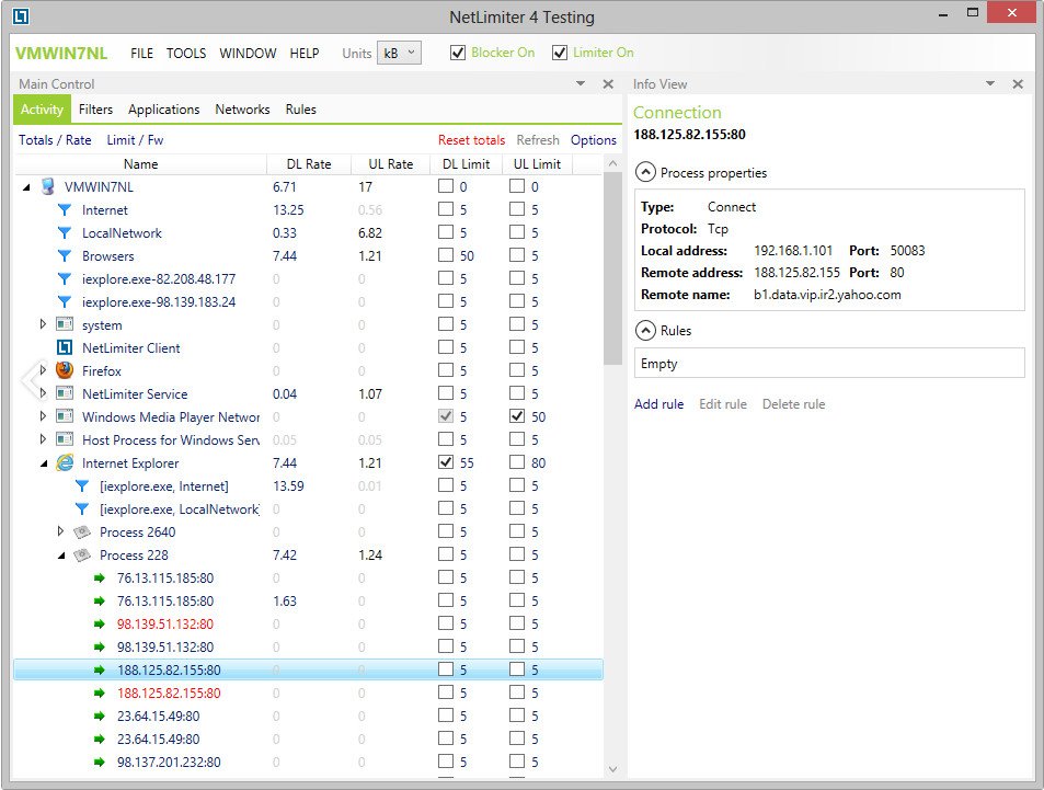 NetLimiter Pro 4.0.33.0 Enterprise