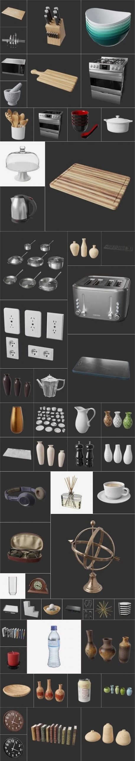 Poliigon 3D-Models Collection