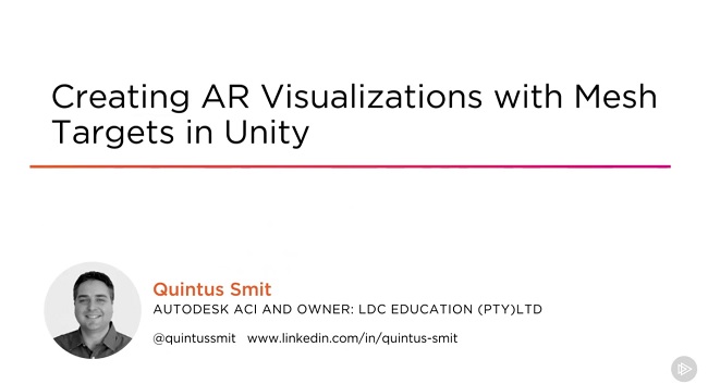 Creating AR Visualizations with Mesh Targeting in Unity