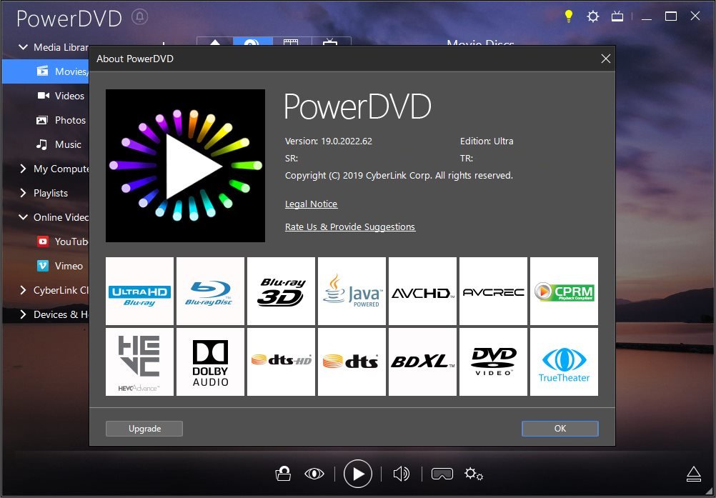 CyberLink PowerDVD Ultra 19.0.2022.62 Multilingual