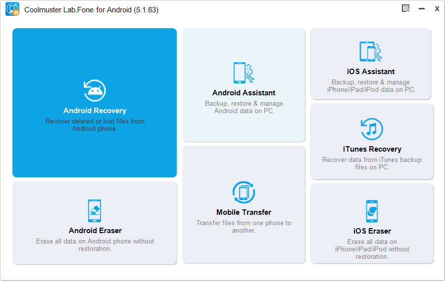 Coolmuster Lab.Fone for Android 5.1.63