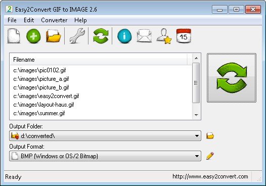 Easy2Convert GIF to IMAGE 2.6