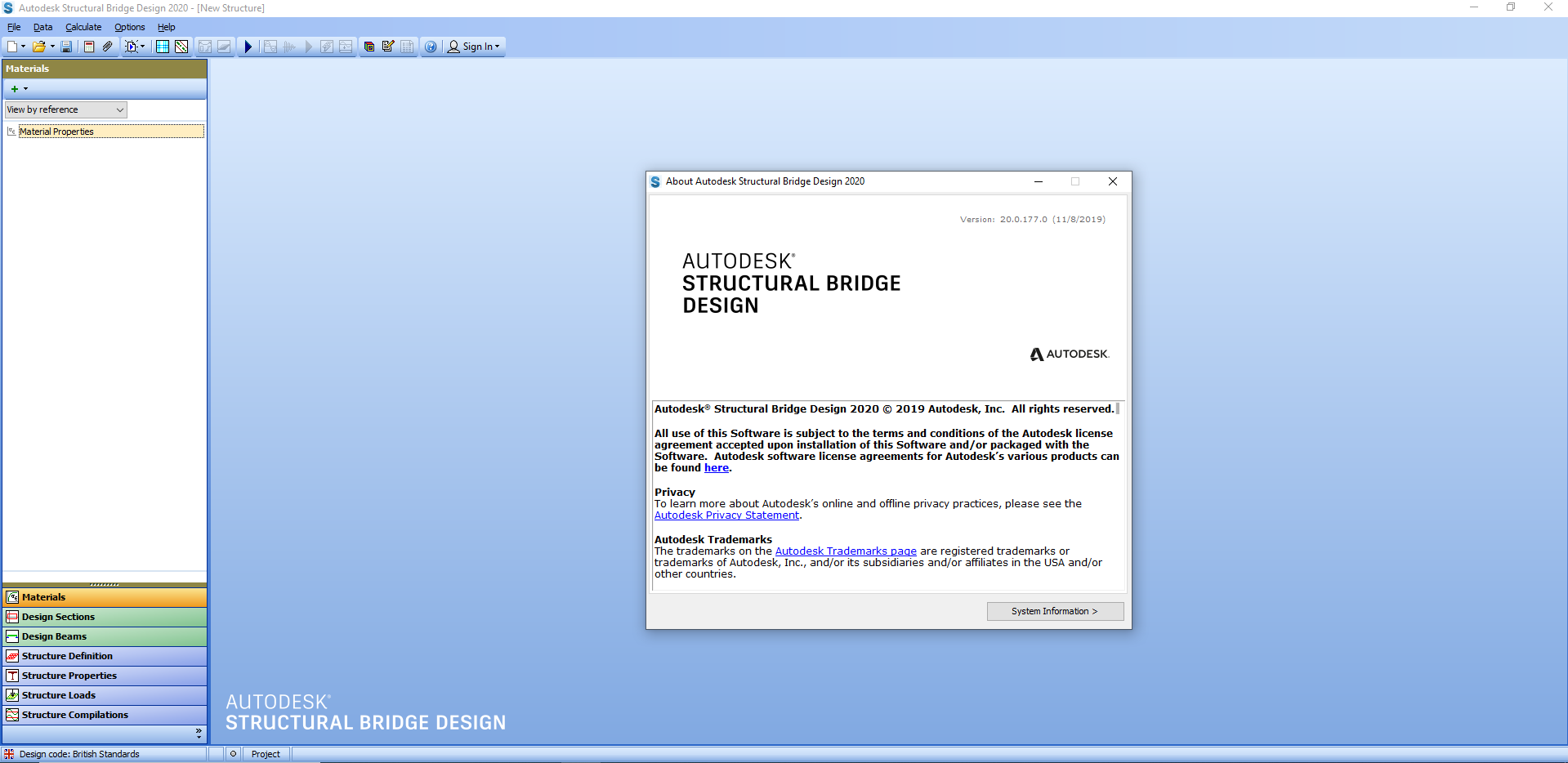 Autodesk Structural Bridge Design 2020