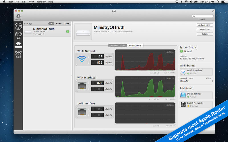 INet Network Toolbox v1.3.8 Mac OS X