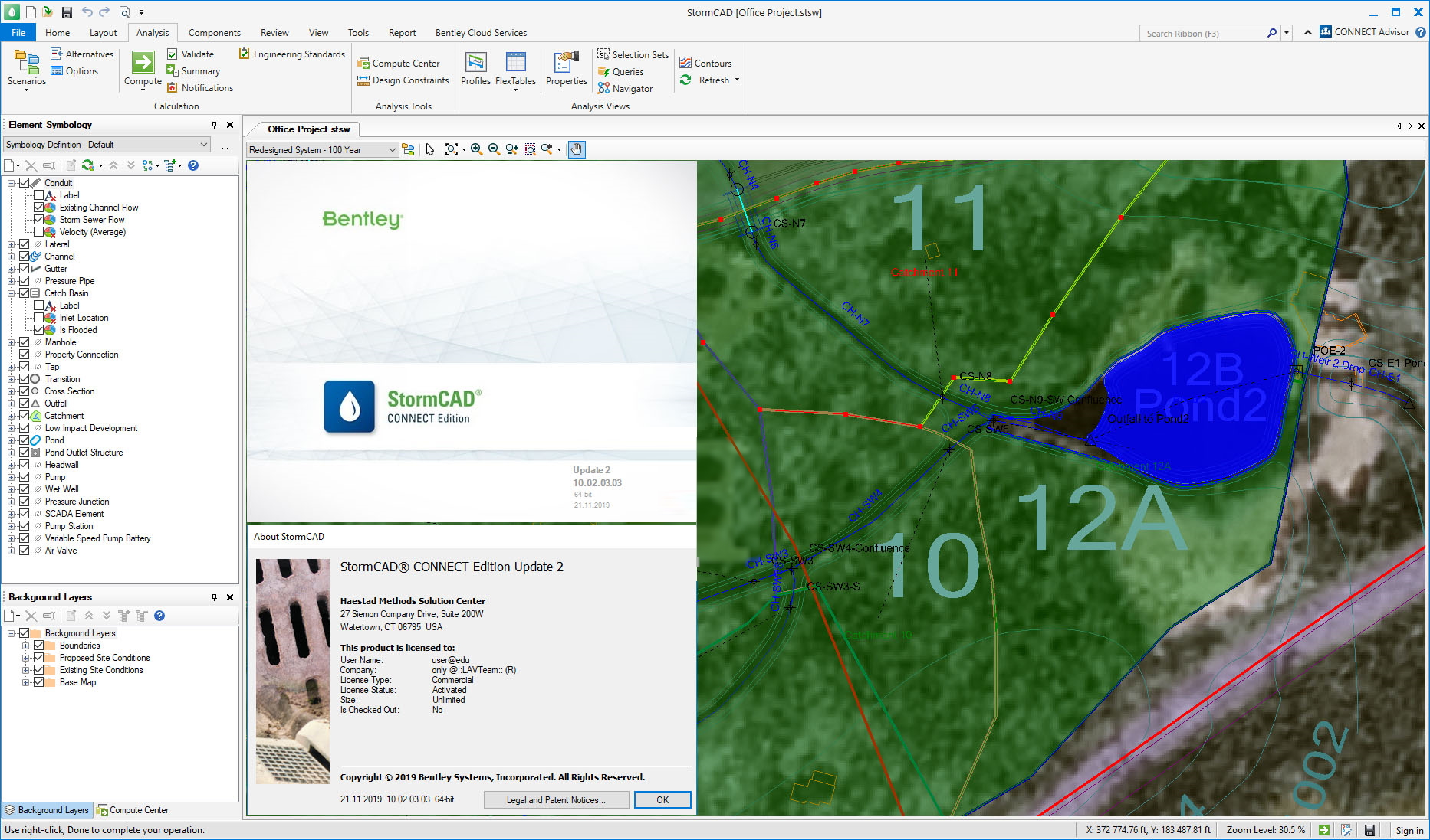 StormCAD CONNECT Edition Update 2.3