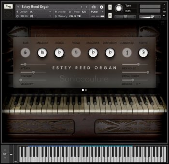 Soniccouture Estey Reed Organ KONTAKT (Free For Limited Time) screenshot