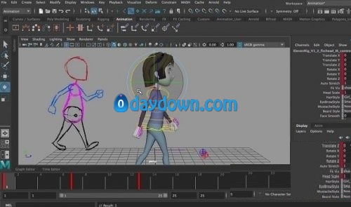 Skillshare – Walk Cycle Animation in Maya – Beginner Level