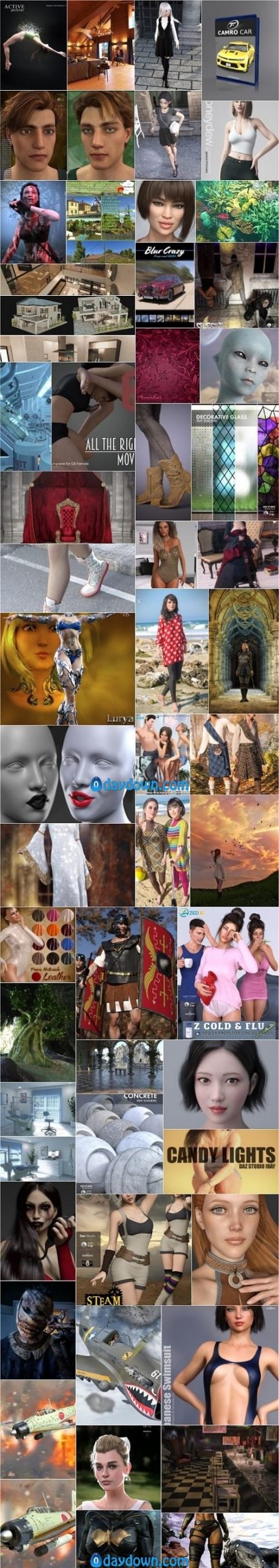 Daz 3D, Poser Bundle 5 November 2019