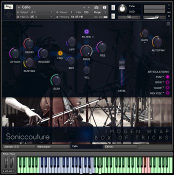 SonicCouture Box of Tricks v1.1.0 KONTAKT screenshot