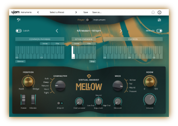 UJAM Virtual Bassist Mellow v1.0.1 MAC screenshot