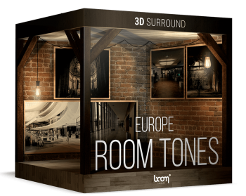 Boom Library Room Tones Europe 3D Surround Edition WAV screenshot