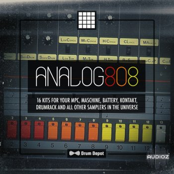 Drum Depot Marco Scherer Analog 808 MULTiFORMAT MERRY XMAS screenshot