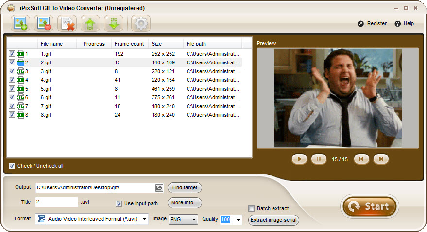 iPixSoft GIF to Video Converter 2.5.0