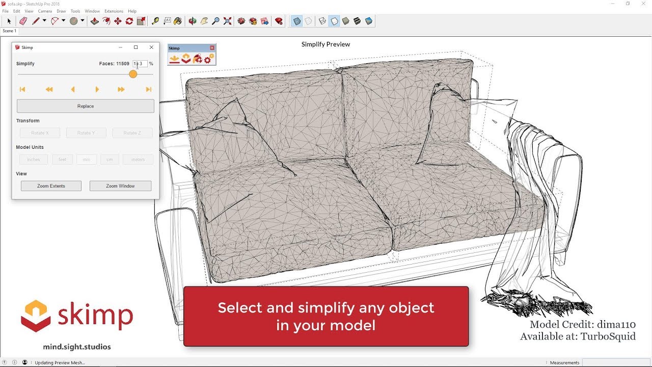 Skimp 1.1.1 (x64) for Sketchup 2019 