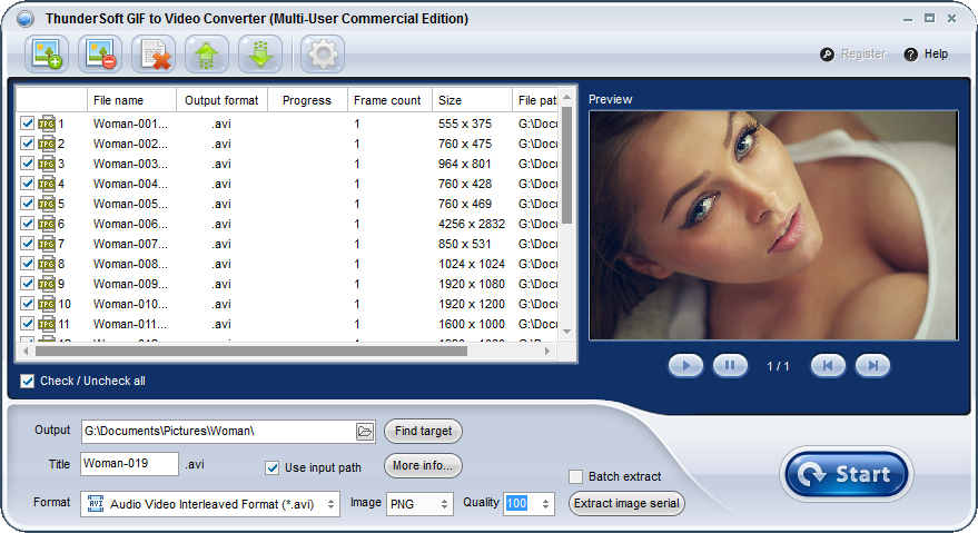 ThunderSoft GIF to Video Converter 2.7.0.0