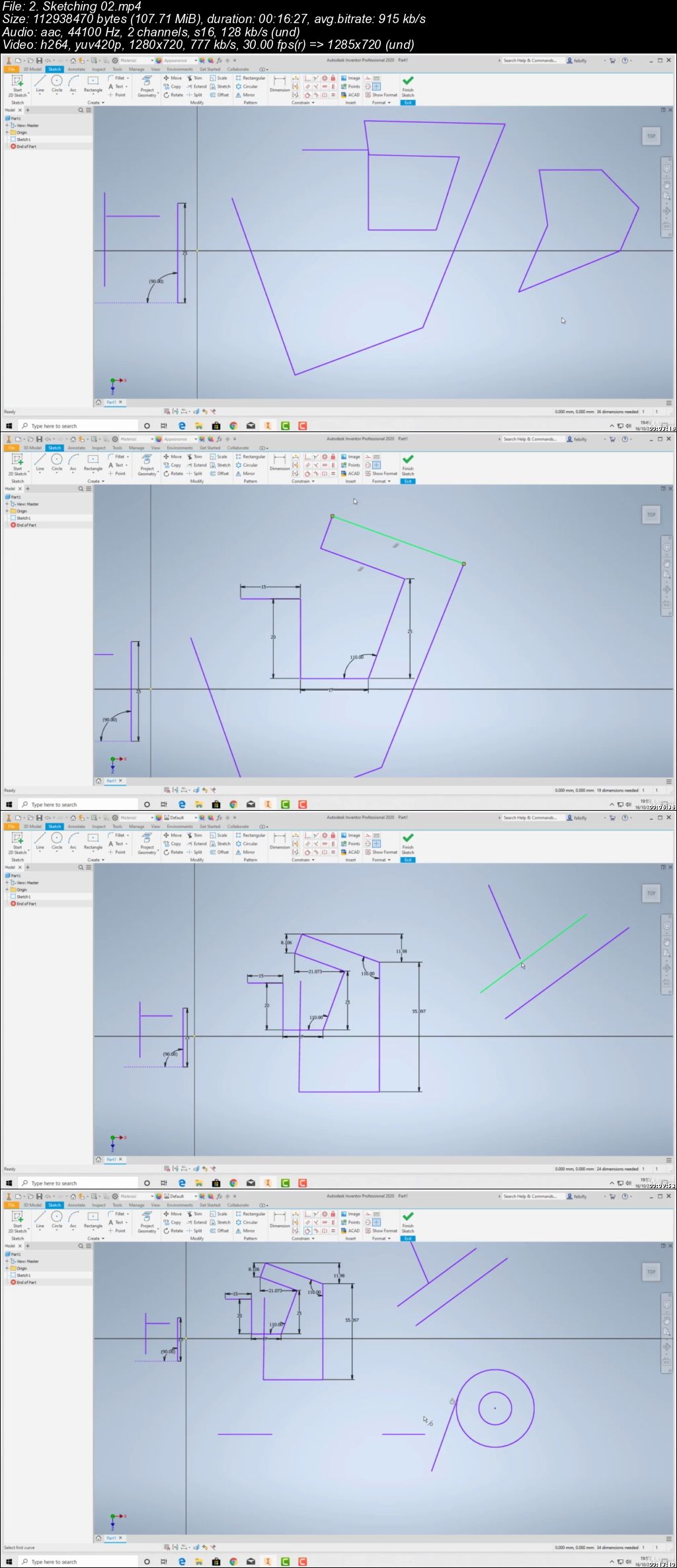 Autodesk Inventor 2020 Complete Beginners Course