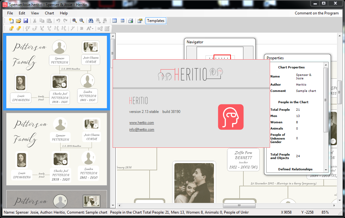 Heritio 2.13 Build 38190 Multilingual