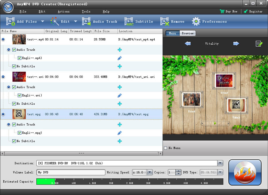 AnyMP4 DVD Creator 6.0.36