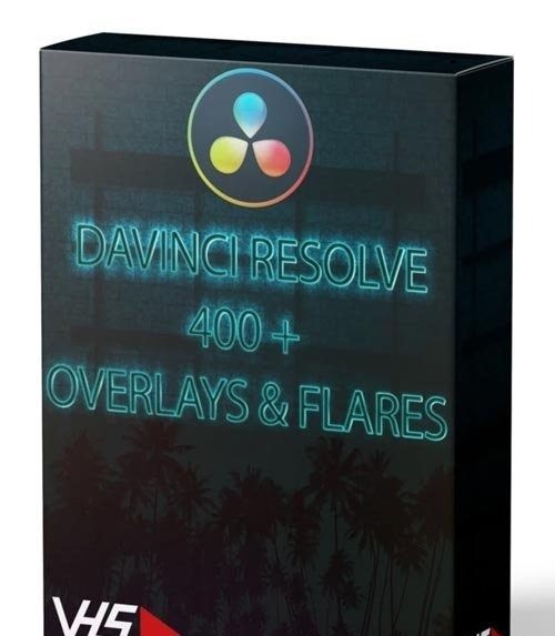 VHS Studio – VHS DaVinci Resolve 400+ Overlays & Flares