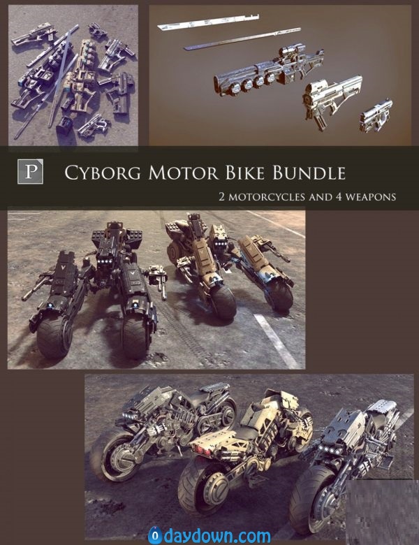 Cyborg Motor Bike Bundle