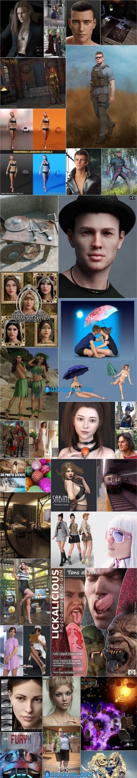 Daz 3D, Poser Bundle 2 February 2020