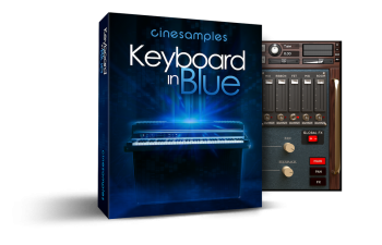 Cinesamples Keyboard in Blue KONTAKT screenshot