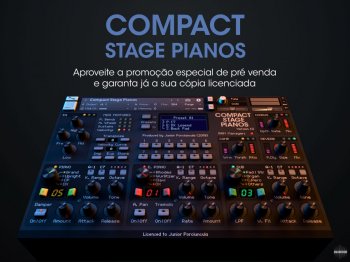 Júnior Porciúncula Compact Stage Pianos KONTAKT screenshot