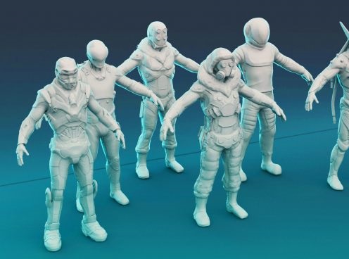 CGTrader – Star Trooper Pack 3D models