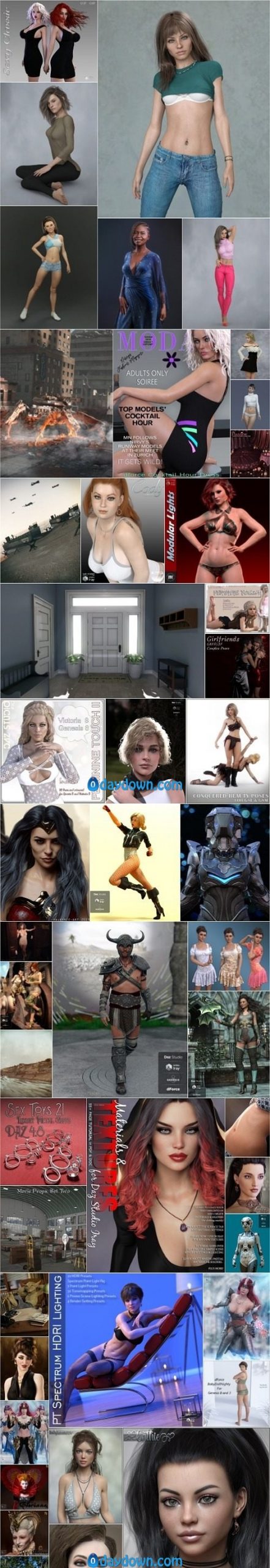 Daz 3D, Poser Bundle 6 February 2020