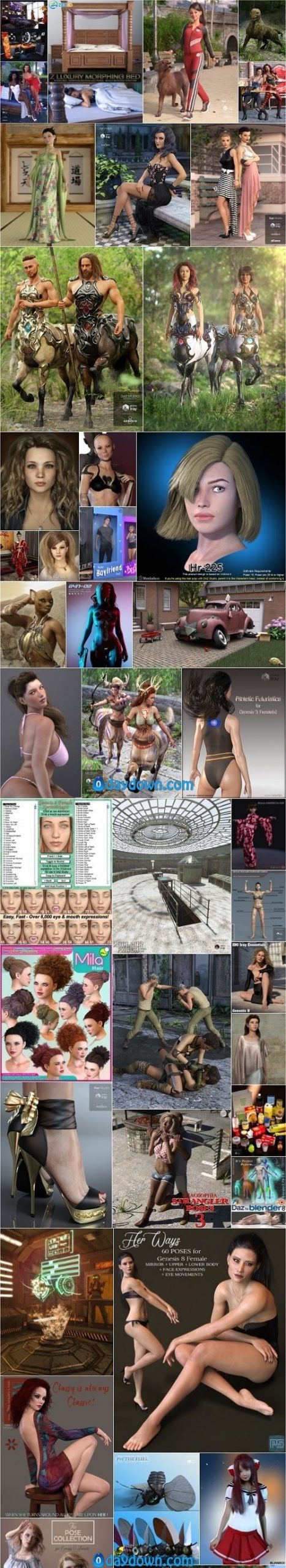 Daz 3D, Poser Bundle 8 February 2020