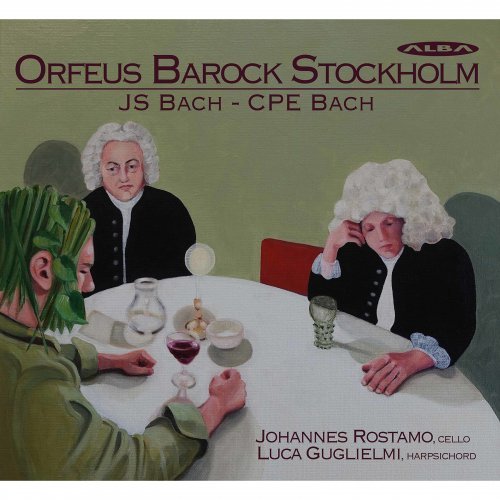 Johannes Rostamo, Luca Guglielmi and Orfeus Barock Stockholm – J.S. Bach & C.P.E. Bach: Works (2020) FLAC