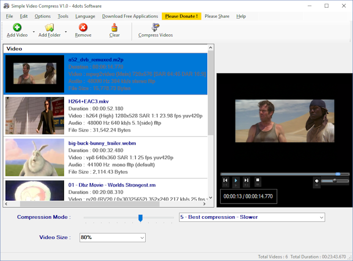 4dots Simple Video Compressor V3.5 Multilingual