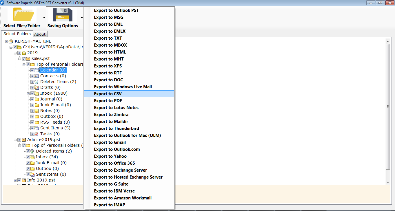 Software Imperial OST Recovery 3.2