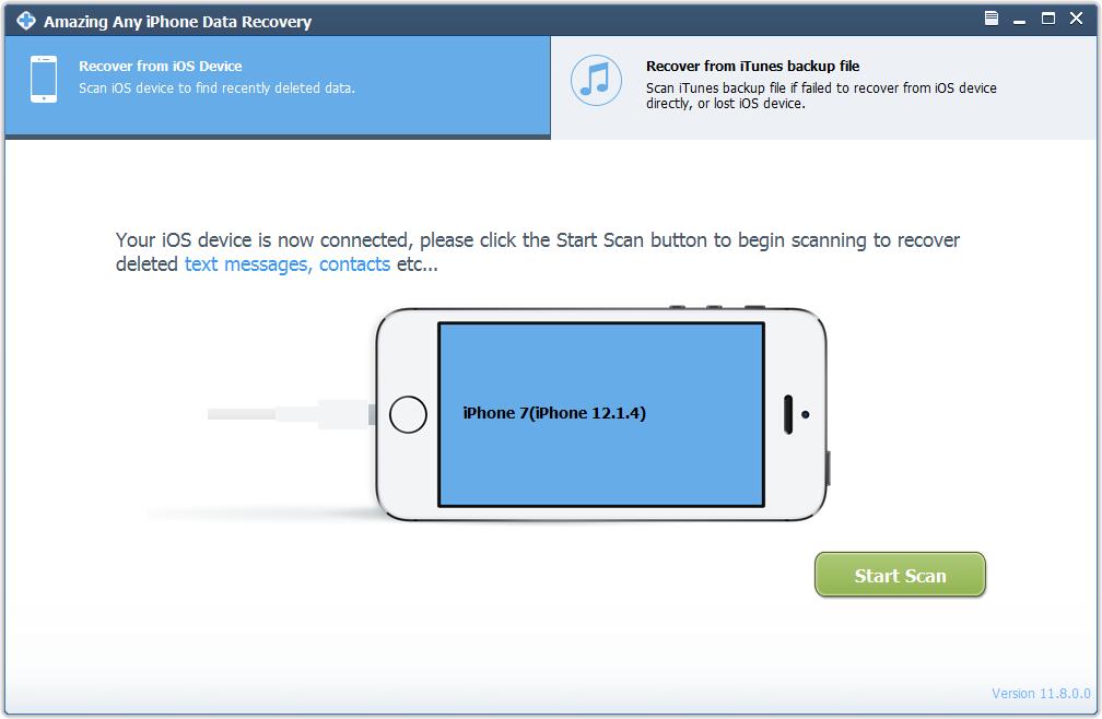 Amazing Any iPhone Data Recovery 11.8.0.0 