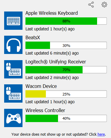 Bluetooth Battery Monitor 2.0.1.1 x64