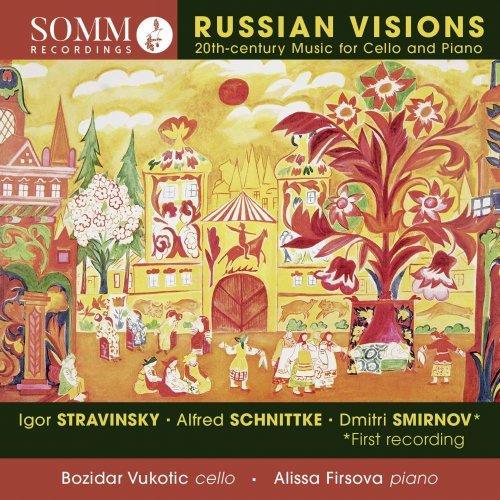 Alissa Firsova and Bozidar Vukotic – Russian Visions: 20th-Century Music for Cello & Piano (2020) Flac