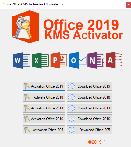 Office 2019 KMS Activator Ultimate 1.3